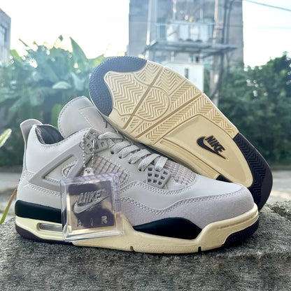 A Ma Maniere x AJ 4 Fossil Stone Shoes Women's Sneakers – Nk0004123