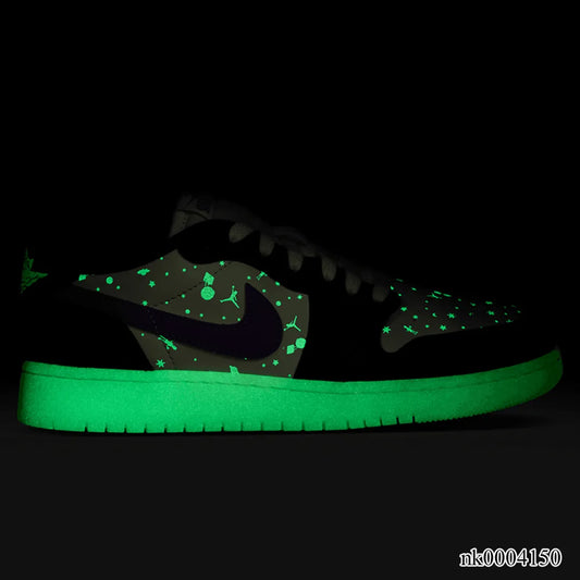 AJ 1 Low Black Raspberry Shoes Women's Sneakers – Nk0004150