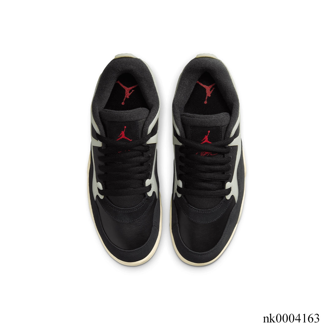 AJ 4 RM Black Sail Shoes Women's Sneakers – Nk0004163