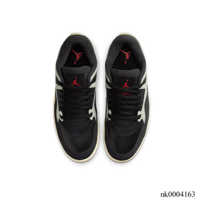 AJ 4 RM Black Sail Shoes Women's Sneakers – Nk0004163