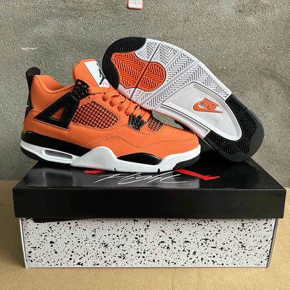 Aj 4 Total Orange Shoes Men'S Sneakers – Nk0004180