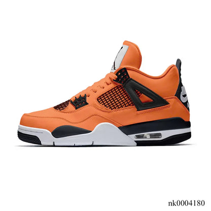Aj 4 Total Orange Shoes Men'S Sneakers – Nk0004180