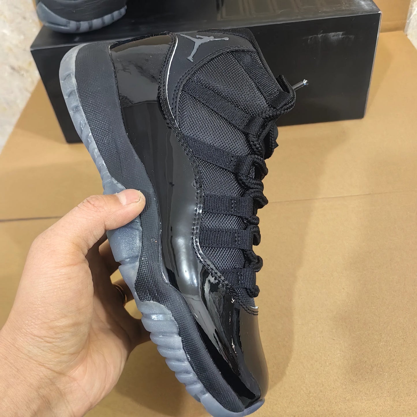 Aj 11 Black Red Grey Shoes Men'S Sneakers – Nk0004184