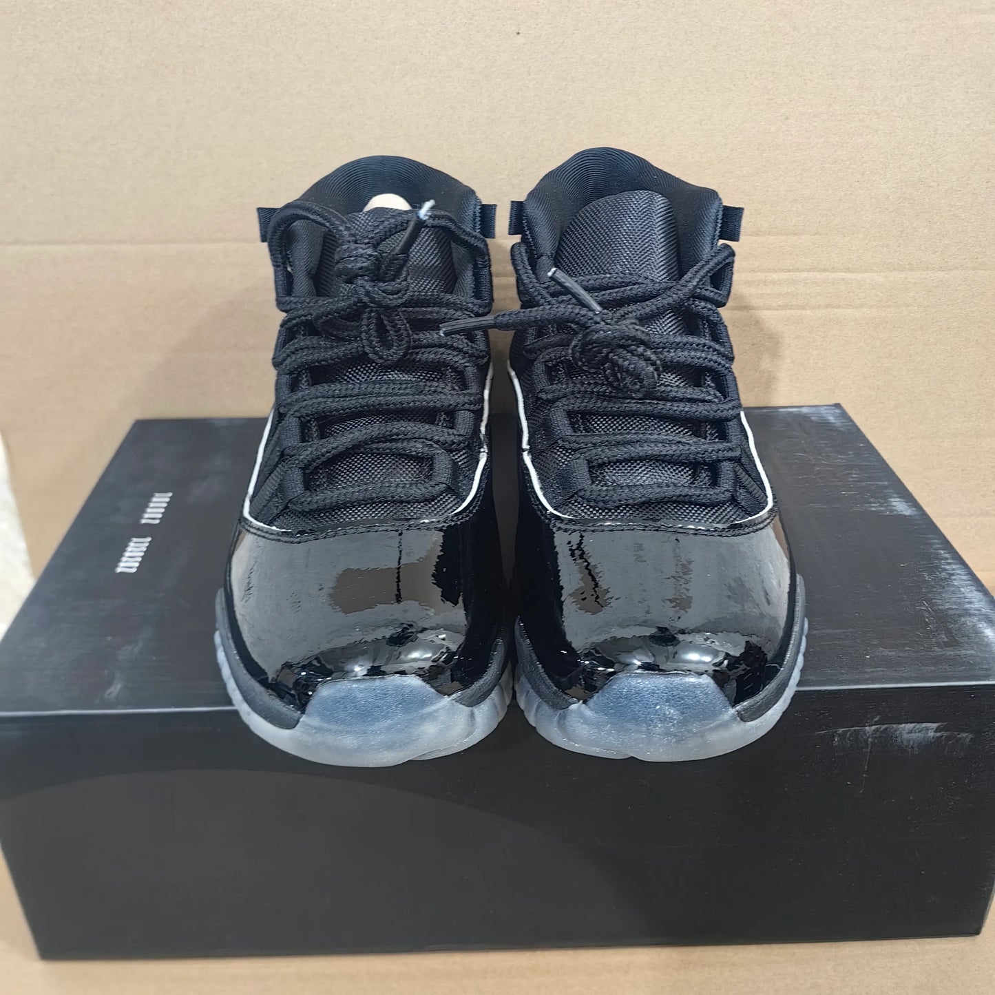 AJ 11 Black Red Grey Shoes Women's Sneakers – Nk0004184