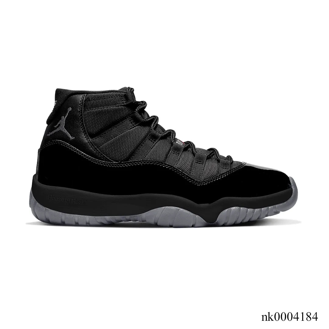 AJ 11 Black Red Grey Shoes Women's Sneakers – Nk0004184