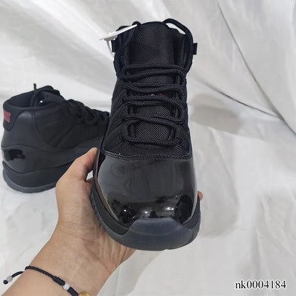 [Premium] Aj 11 Black Red Grey Shoes Men'S Sneakers – Nk0004184