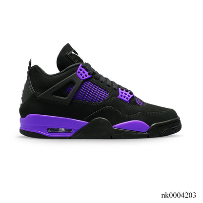 Aj 4 Purple Thunder Shoes Men'S Sneakers – Nk0004203