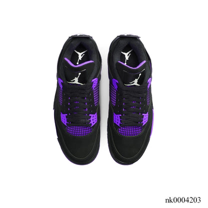 AJ 4 Purple Thunder Shoes Women's Sneakers – Nk0004203