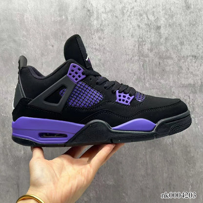 AJ 4 Purple Thunder Shoes Women's Sneakers – Nk0004203