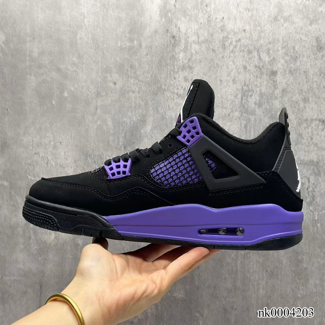 AJ 4 Purple Thunder Shoes Women's Sneakers – Nk0004203