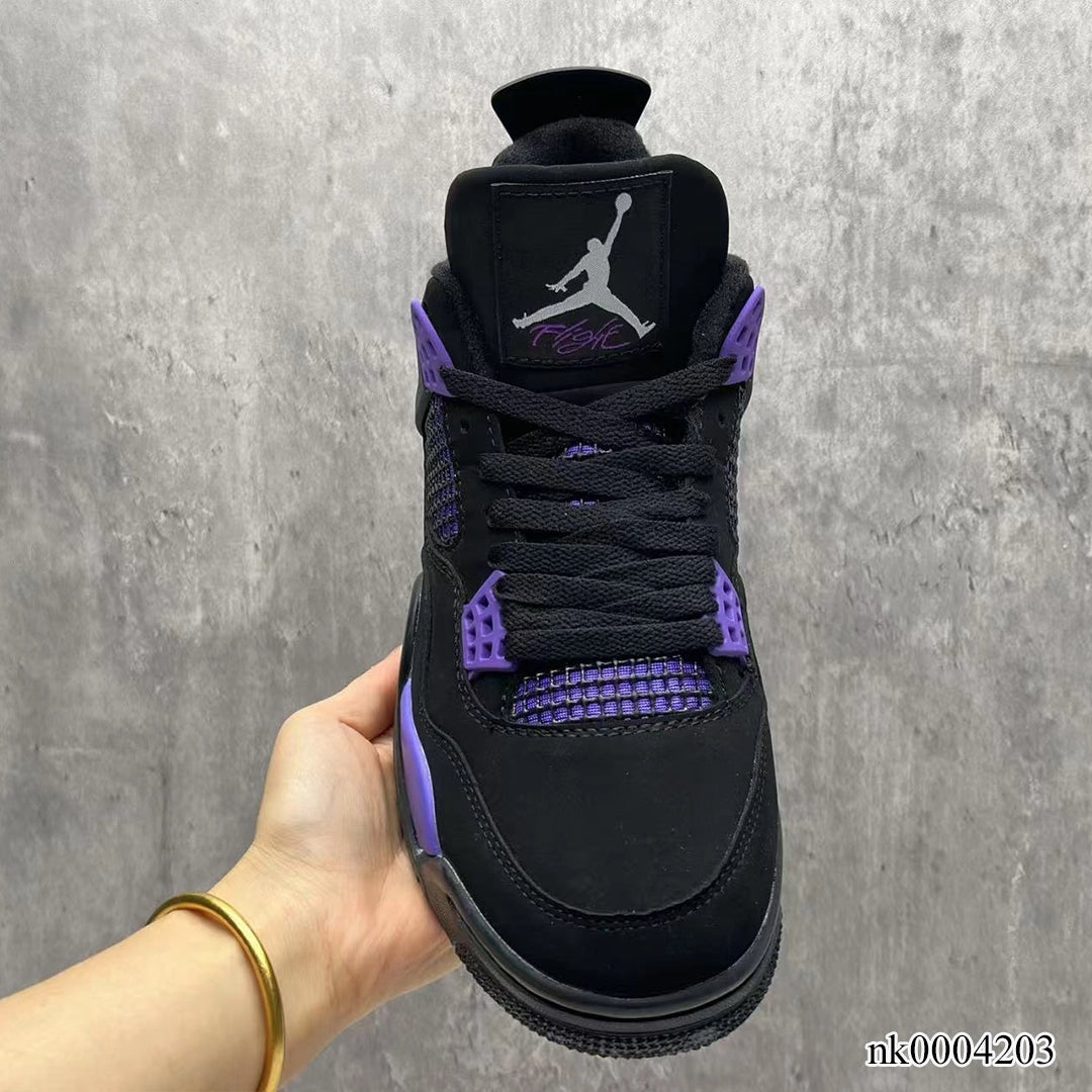 Aj 4 Purple Thunder Shoes Men'S Sneakers – Nk0004203
