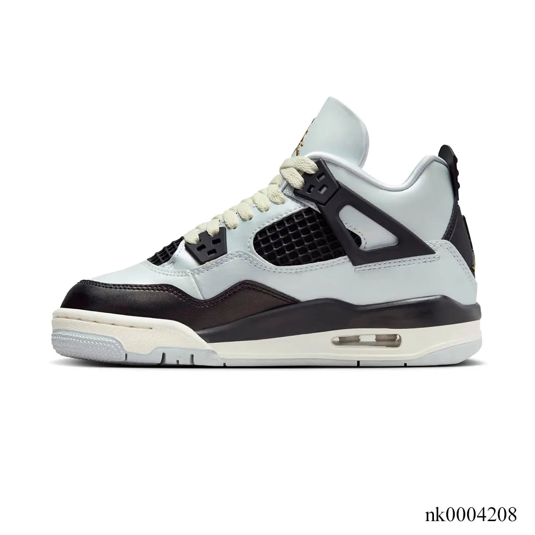 Aj 4 Pure Platinum Shoes Men'S Sneakers – Nk0004208