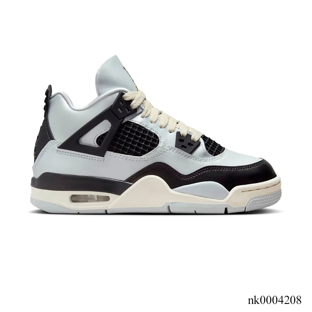Aj 4 Pure Platinum Shoes Men'S Sneakers – Nk0004208