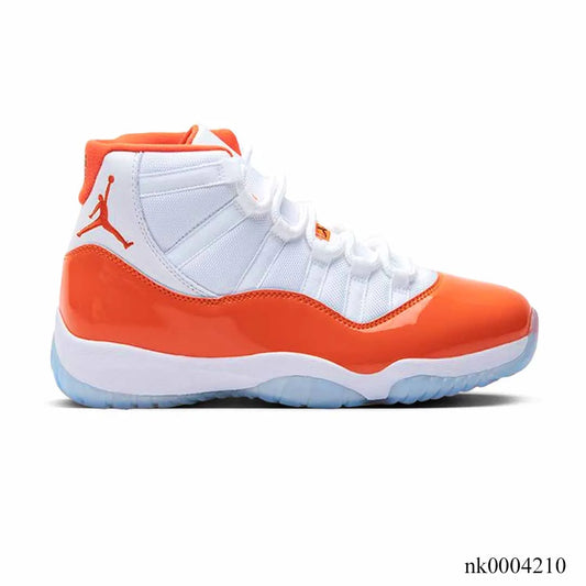 [Premium] Aj 11 White Orange Shoes Men'S Sneakers – Nk0004210