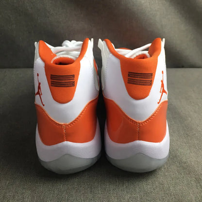 [Premium] Aj 11 White Orange Shoes Men'S Sneakers – Nk0004210