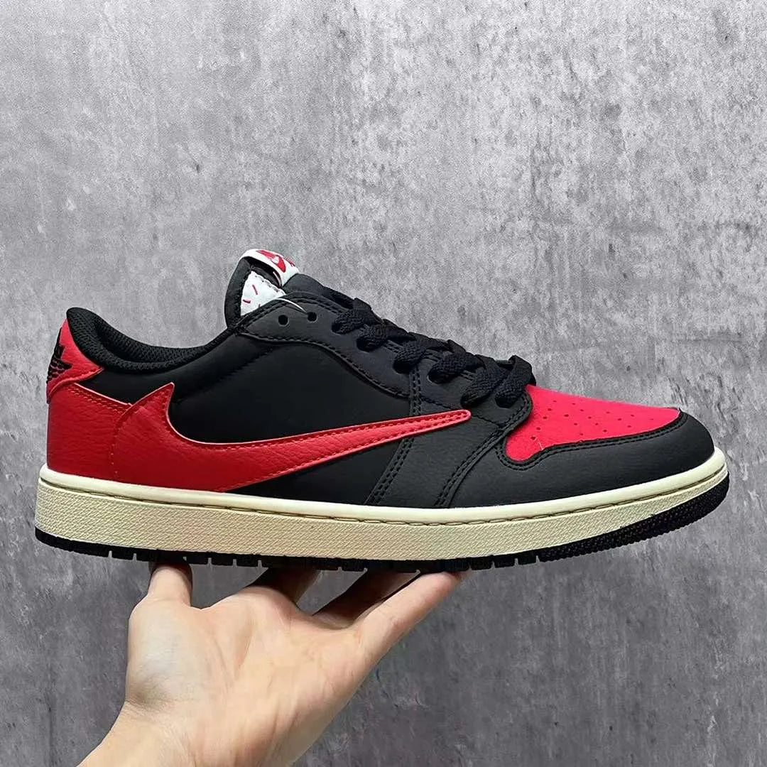 Aj 1 Low Og Bred X Travis Scott Shoes Men'S Sneakers – Nk0004233