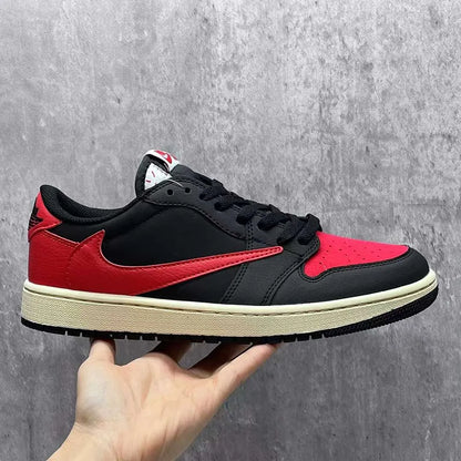 Aj 1 Low Og Bred X Travis Scott Shoes Men'S Sneakers – Nk0004233