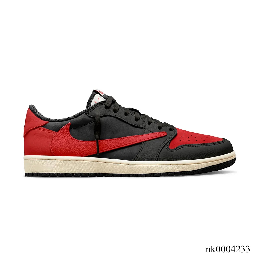 Aj 1 Low Og Bred X Travis Scott Shoes Men'S Sneakers – Nk0004233