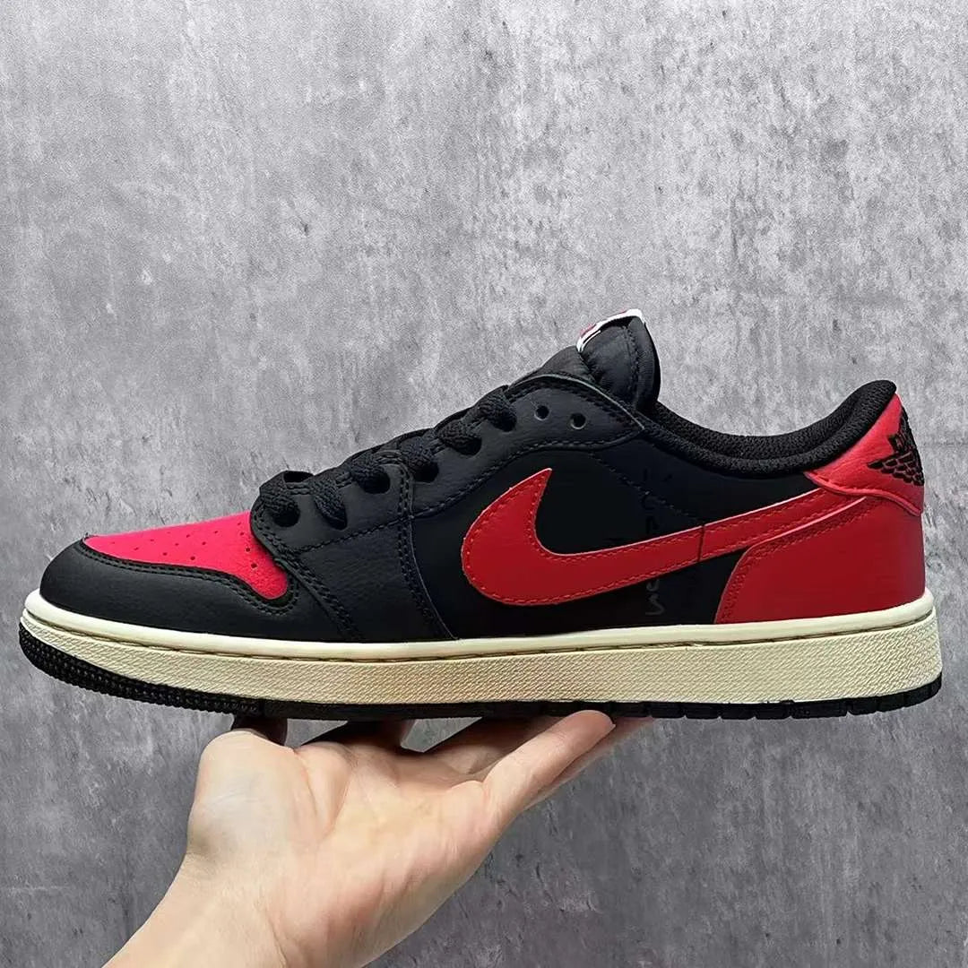 Aj 1 Low Og Bred X Travis Scott Shoes Men'S Sneakers – Nk0004233