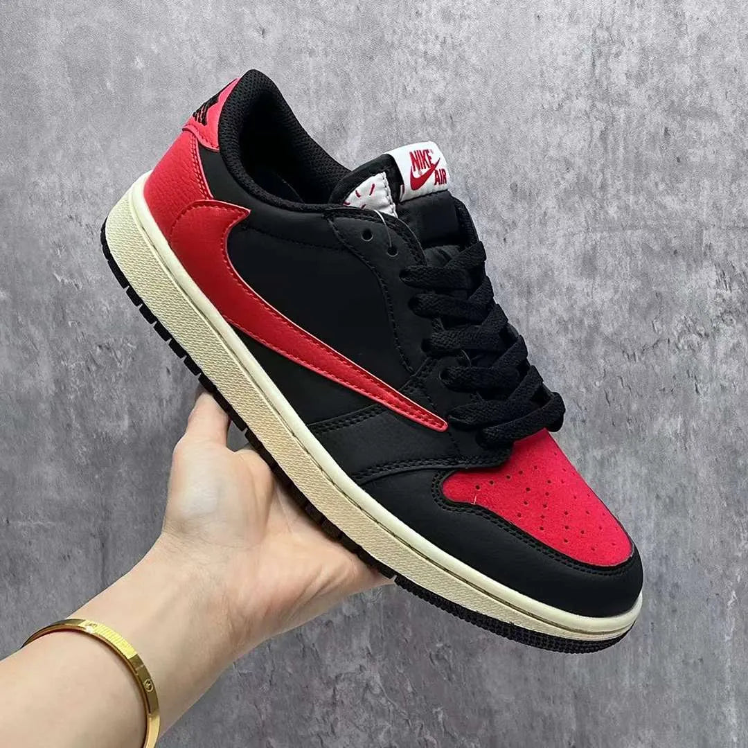 Aj 1 Low Og Bred X Travis Scott Shoes Men'S Sneakers – Nk0004233