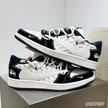 AJ 1 Low x Travis Scott x Stussy Shoes Women's Sneakers – Nk0004257