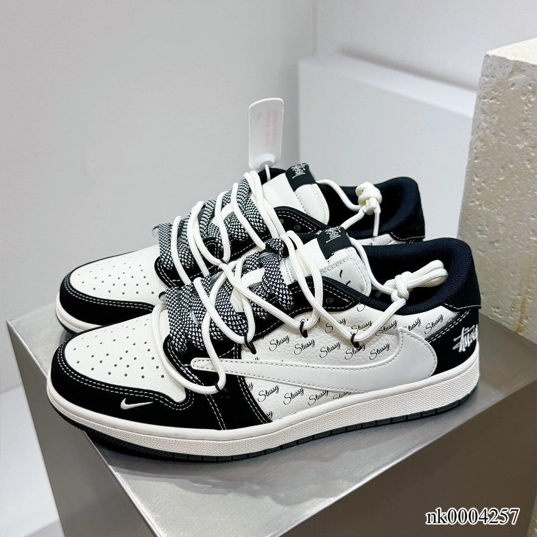 AJ 1 Low x Travis Scott x Stussy Shoes Women's Sneakers – Nk0004257