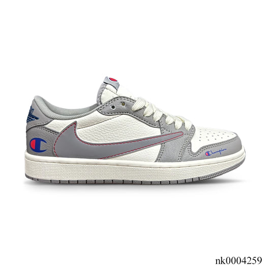 AJ 1 Low x Travis Scott x Champion Shoes Women's Sneakers – Nk0004259