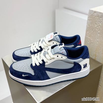AJ 1 Low x Travis Scott x Undefeated Shoes Women's Sneakers – Nk0004261