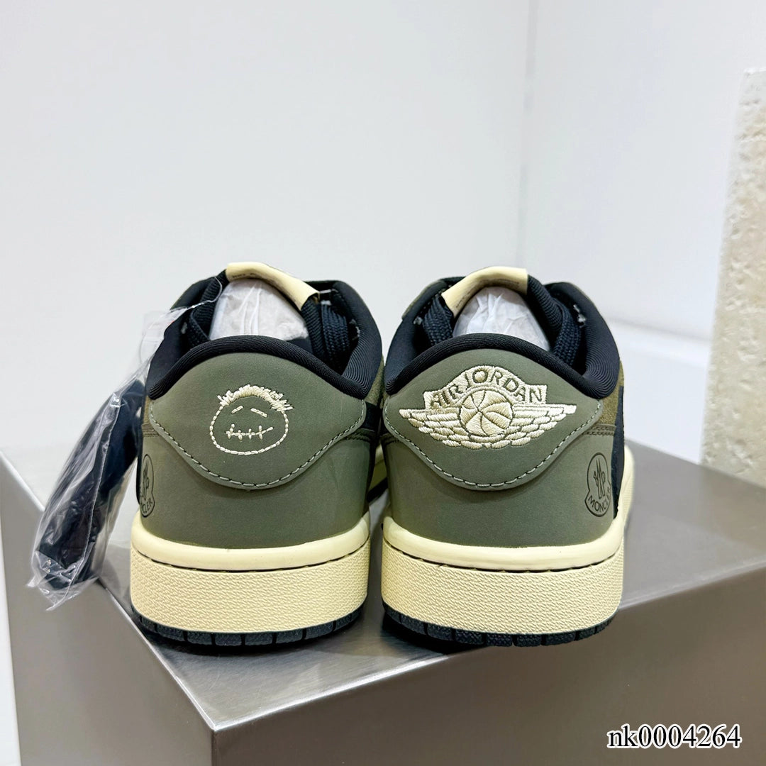 AJ 1 Low x Travis Scott x Moncler Shoes Women's Sneakers – Nk0004264