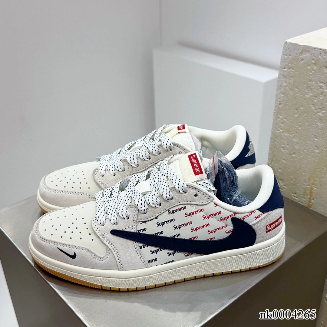 AJ 1 Low x Travis Scott x SUP Shoes Women's Sneakers – Nk0004265