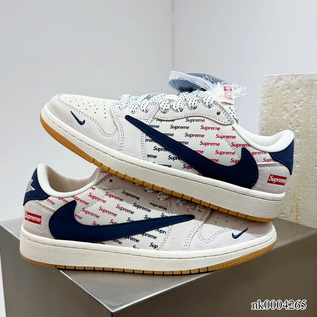 AJ 1 Low x Travis Scott x SUP Shoes Women's Sneakers – Nk0004265