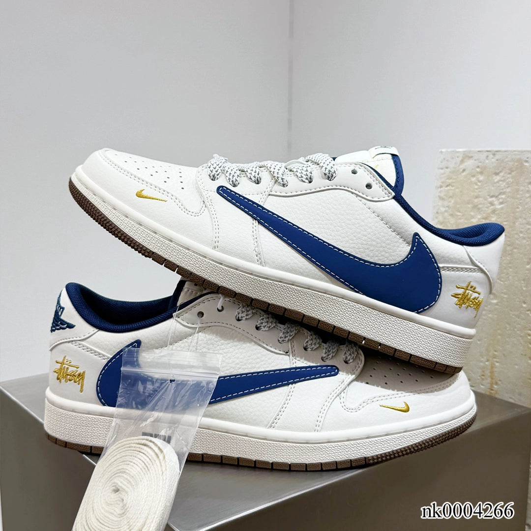 AJ 1 Low x Travis Scott x Stussy Shoes Women's Sneakers – Nk0004266