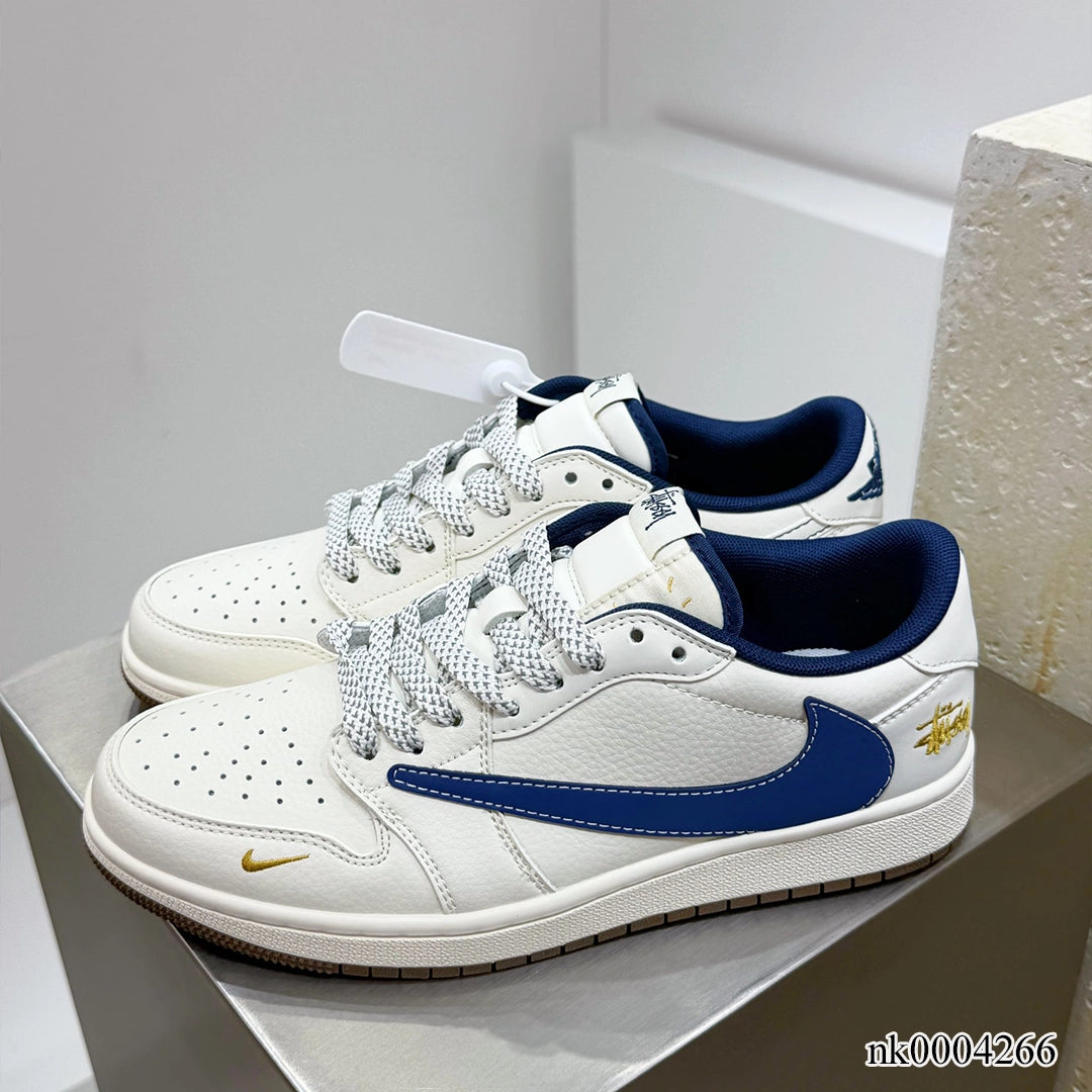 AJ 1 Low x Travis Scott x Stussy Shoes Women's Sneakers – Nk0004266