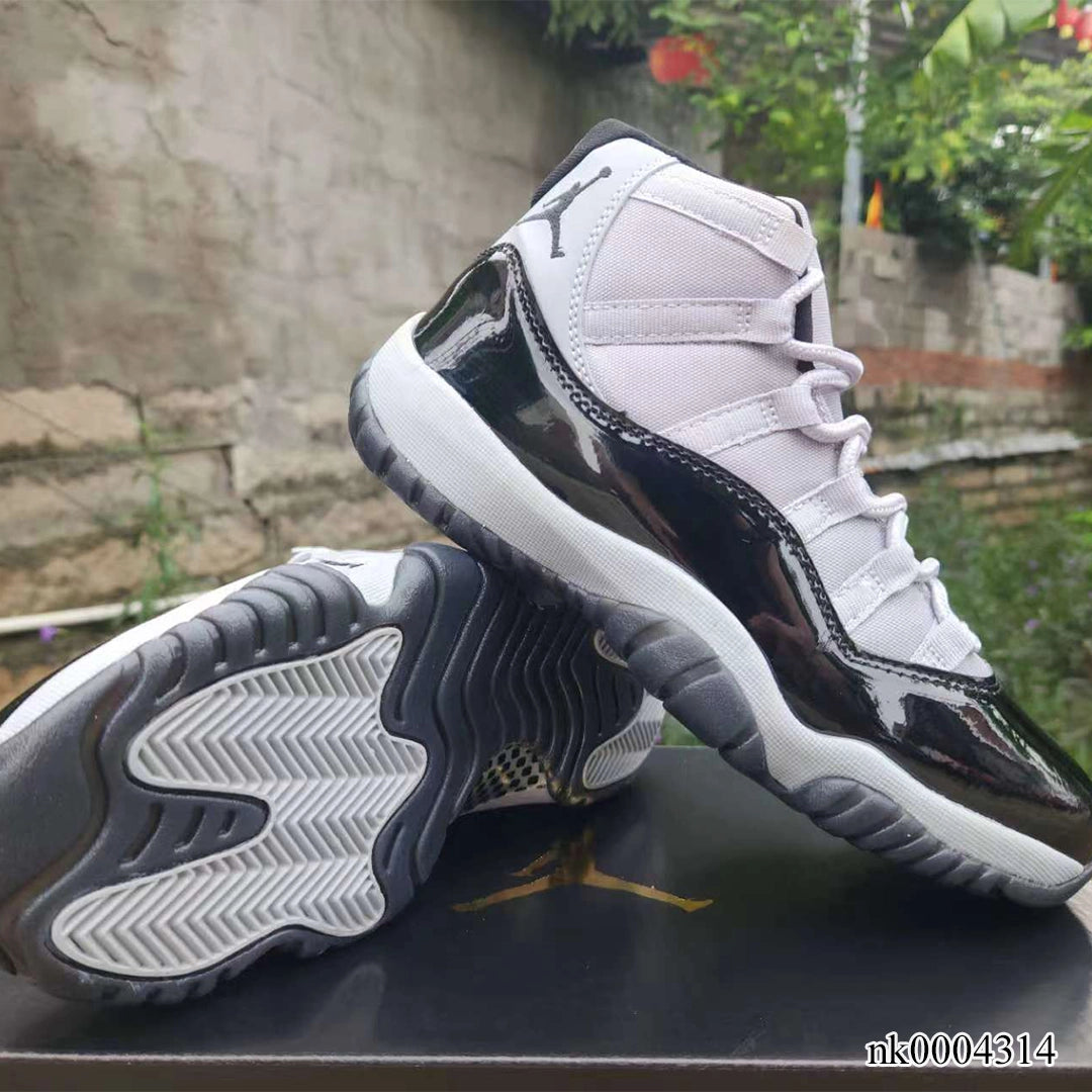 Aj 11 Grey Black Shoes Men'S Sneakers – Nk0004314