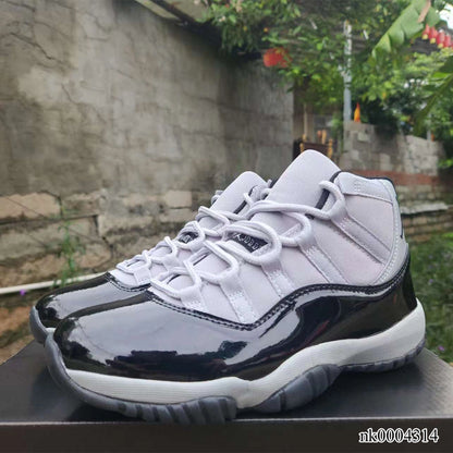 Aj 11 Grey Black Shoes Men'S Sneakers – Nk0004314