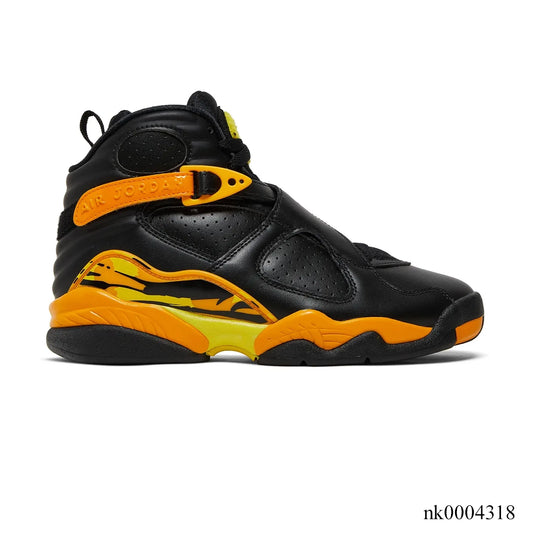AJ 8 Retro Taxi Yellow Black Shoes Women's Sneakers – Nk0004318
