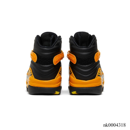 AJ 8 Retro Taxi Yellow Black Shoes Women's Sneakers – Nk0004318