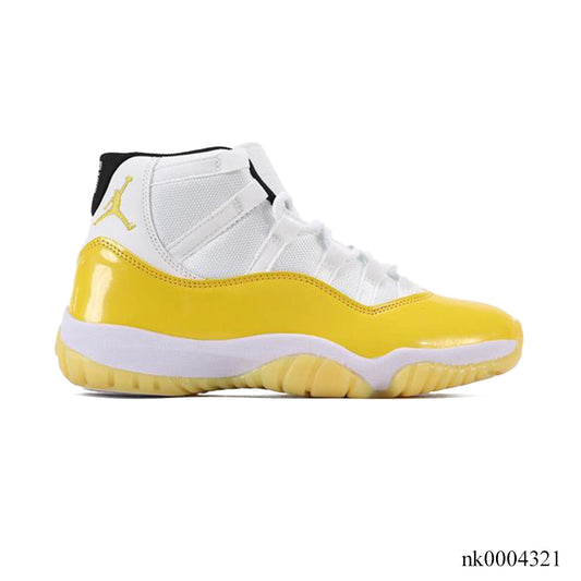 Aj 11 White Yellow Shoes Men'S Sneakers – Nk0004321
