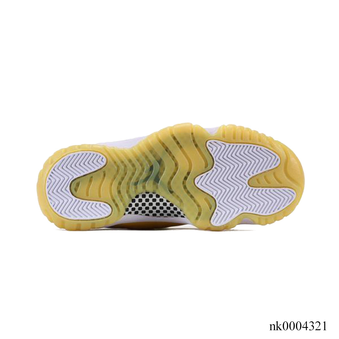 Aj 11 White Yellow Shoes Men'S Sneakers – Nk0004321