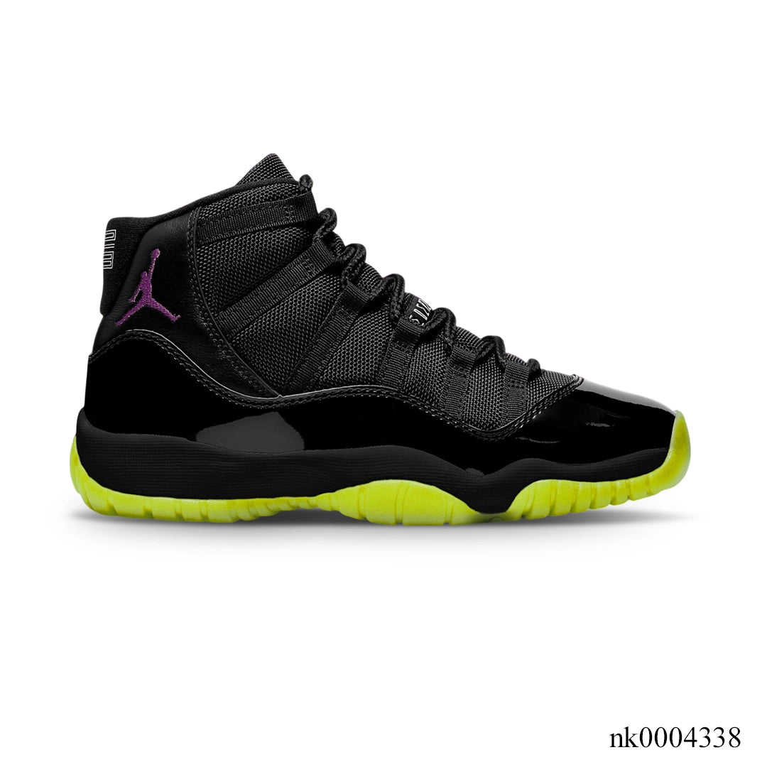 Aj 11 Black/Barely Volt Shoes Men'S Sneakers – Nk0004338