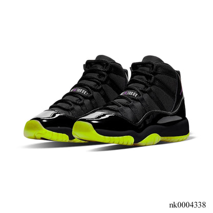Aj 11 Black/Barely Volt Shoes Men'S Sneakers – Nk0004338