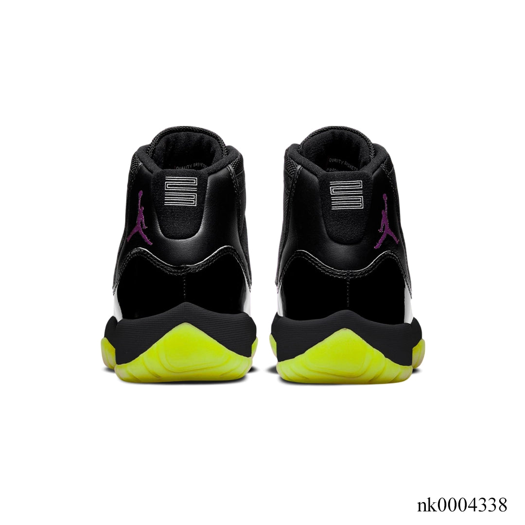 Aj 11 Black/Barely Volt Shoes Men'S Sneakers – Nk0004338
