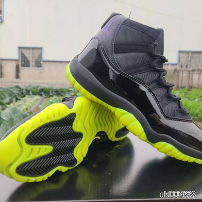 Aj 11 Black/Barely Volt Shoes Men'S Sneakers – Nk0004338