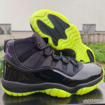Aj 11 Black/Barely Volt Shoes Men'S Sneakers – Nk0004338