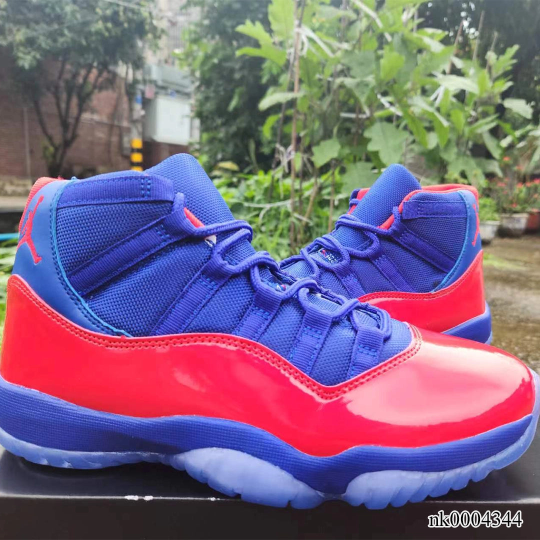 Aj 11 Blue Red Shoes Men'S Sneakers – Nk0004344