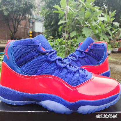 Aj 11 Blue Red Shoes Men'S Sneakers – Nk0004344