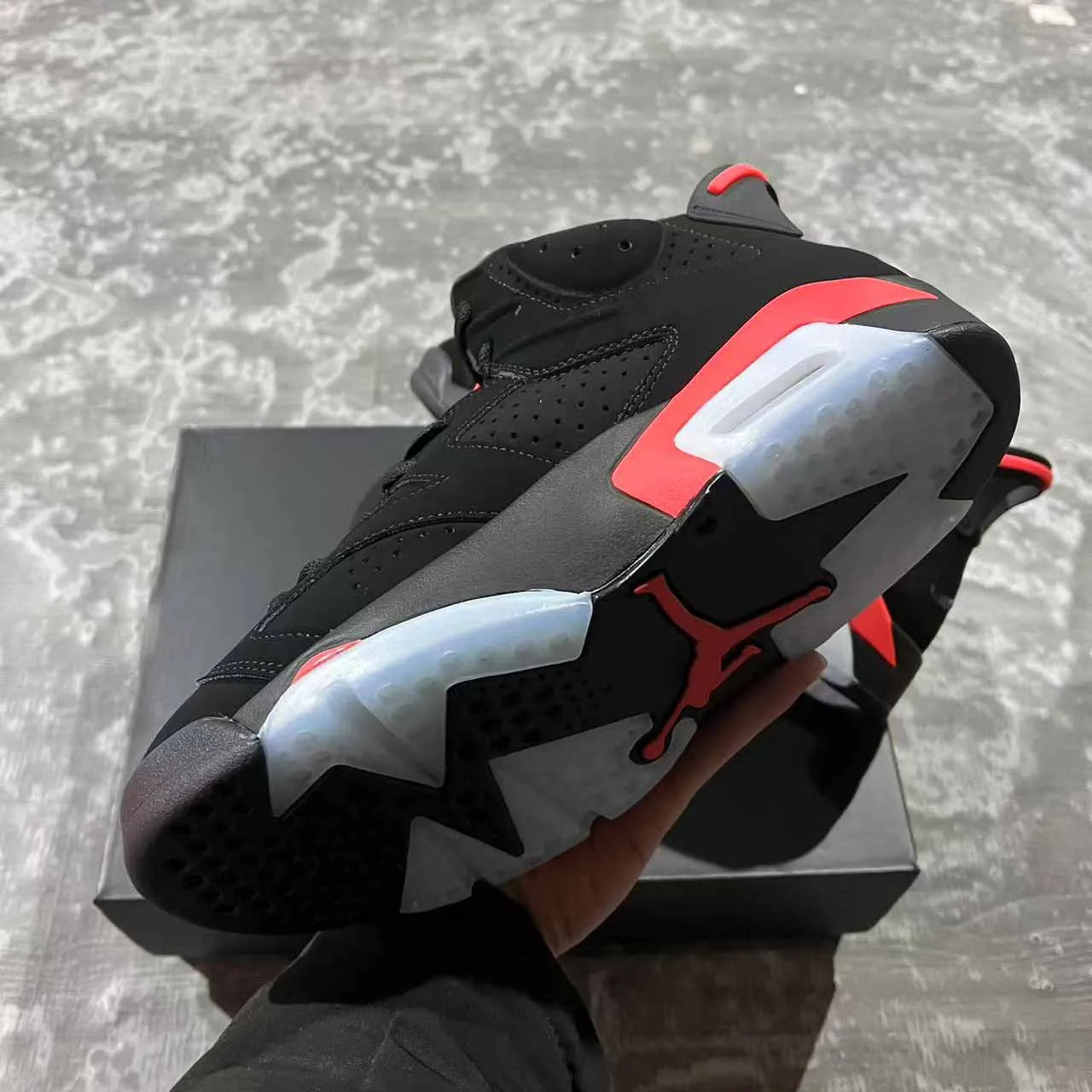 Aj 6 Retro Black Infrared (2019) Shoes Men'S Sneakers – Nk0000292