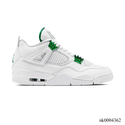 Aj 4 Metallic Green Shoes Men'S Sneakers – Nk0004362
