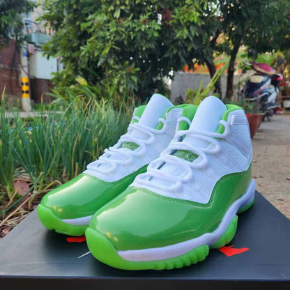 Aj 11 Lime Green Shoes Men'S Sneakers – Nk0004375