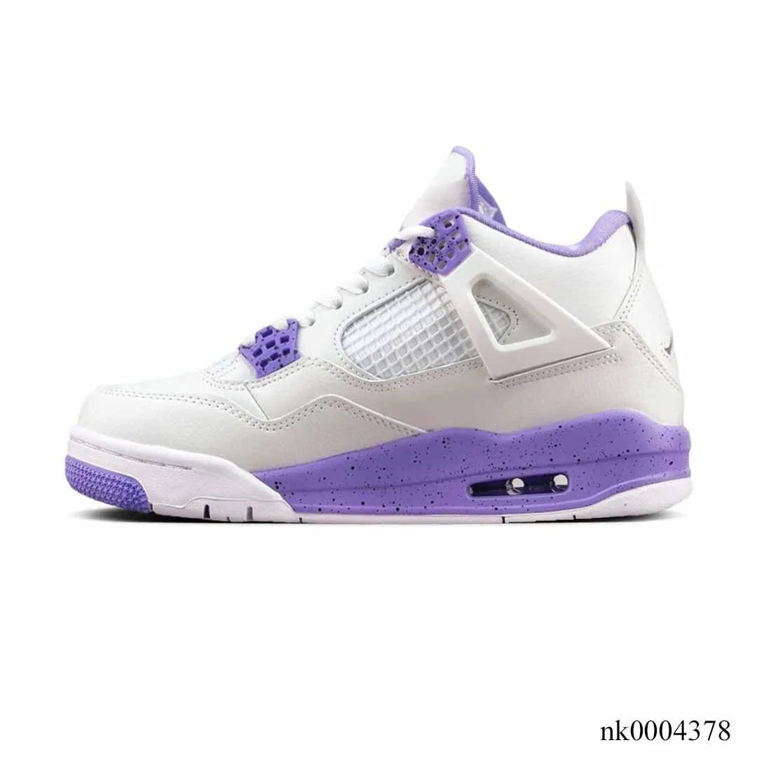 Aj 4 Purple Oreo Shoes Men'S Sneakers – Nk0004378